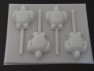 672 Sea Turtle Chocolate or Hard Candy Lollipop Mold 672 Sea Turtle Chocolate or Hard Candy Lollipop Mold